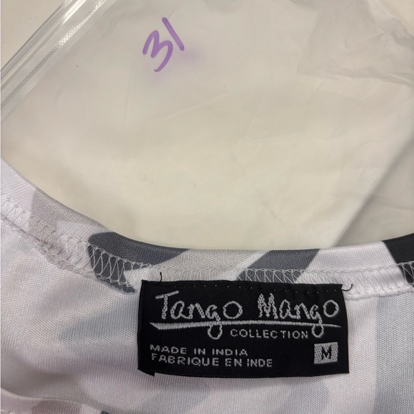 Tango Mango Flower Print A Line Sleeveless Dress Size Medium Vibrant Maximalist - Picture 8 of 8